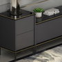 Hanah Home Mueble de TV Antracita